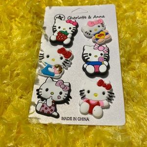 Hello Kitty Sanrio Mixed 6 PC Bundle Croc Charm Jibbitzs